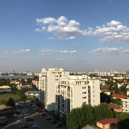 公寓 Stunning 2-room Penthouse With Lakeview W11 布加勒斯特